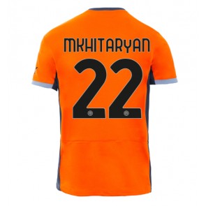 Inter Milan Henrikh Mkhitaryan #22 Tredje trøje 2023-24 Kort ærmer